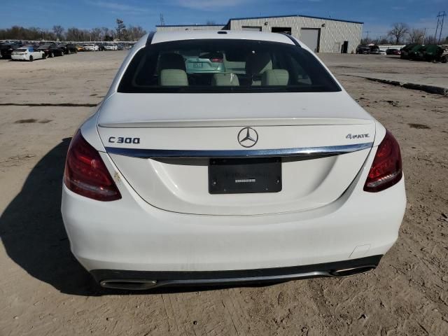 2018 Mercedes-Benz C 300 4matic