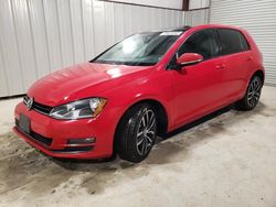 Volkswagen Golf salvage cars for sale: 2016 Volkswagen Golf S/SE