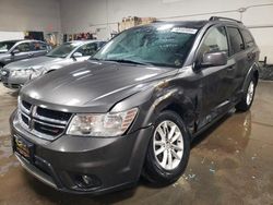 Salvage cars for sale from Copart Elgin, IL: 2016 Dodge Journey SXT