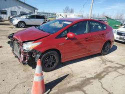 Vehiculos salvage en venta de Copart Pekin, IL: 2012 Toyota Prius