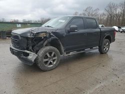 Salvage cars for sale at Ellwood City, PA auction: 2015 Ford F150 Supercrew