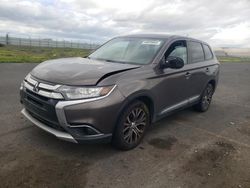 Salvage cars for sale from Copart Sacramento, CA: 2016 Mitsubishi Outlander ES