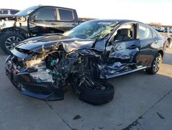 Vehiculos salvage en venta de Copart Grand Prairie, TX: 2017 Honda Civic EX