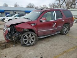 Salvage cars for sale from Copart Wichita, KS: 2008 Cadillac Escalade Luxury