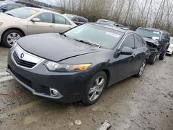 Salvage cars for sale from Copart Arlington, WA: 2012 Acura TSX