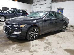 Salvage cars for sale at Blaine, MN auction: 2022 Chevrolet Malibu RS