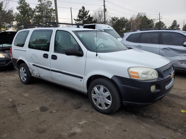 2008 Chevrolet Uplander Incomplete