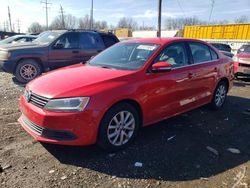 Salvage cars for sale at Columbus, OH auction: 2014 Volkswagen Jetta SE