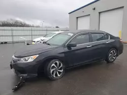Salvage cars for sale from Copart Assonet, MA: 2016 Honda Accord EXL