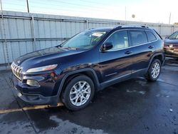 Salvage cars for sale at Littleton, CO auction: 2014 Jeep Cherokee Latitude