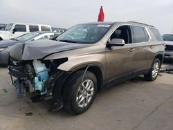 Chevrolet salvage cars for sale: 2020 Chevrolet Traverse LT