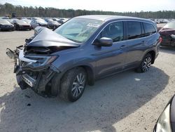 Honda Pilot EXL salvage cars for sale: 2021 Honda Pilot EXL