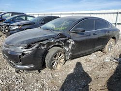 Salvage cars for sale at Earlington, KY auction: 2015 Chrysler 200 Limited