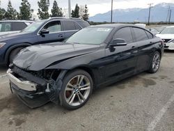 Salvage cars for sale from Copart Rancho Cucamonga, CA: 2015 BMW 428 I Gran Coupe Sulev