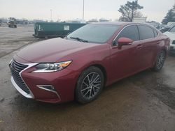 Salvage cars for sale at Woodhaven, MI auction: 2017 Lexus ES 350