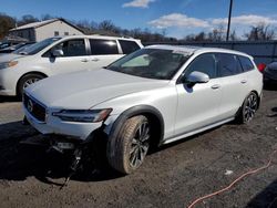 Salvage cars for sale from Copart York Haven, PA: 2021 Volvo V60 Cross Country T5 Momentum