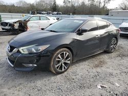 Vehiculos salvage en venta de Copart Augusta, GA: 2016 Nissan Maxima 3.5S