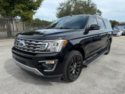 Ford salvage cars for sale: 2019 Ford Expedition Max Limited