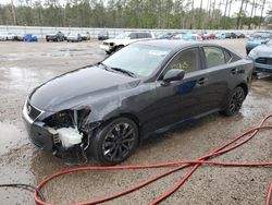Salvage cars for sale at Harleyville, SC auction: 2008 Lexus IS 250