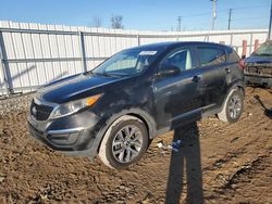 Salvage cars for sale from Copart Appleton, WI: 2015 KIA Sportage LX