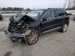 Salvage cars for sale at Dunn, NC auction: 2014 Volkswagen Tiguan S