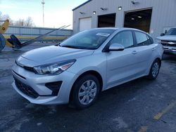 Salvage cars for sale at Rogersville, MO auction: 2022 KIA Rio LX