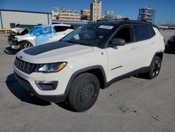 Salvage cars for sale at New Orleans, LA auction: 2017 Jeep Compass Trailhawk