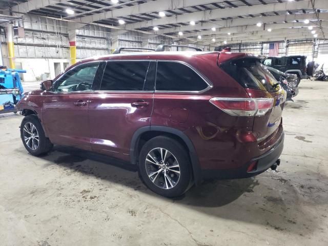 2016 Toyota Highlander XLE