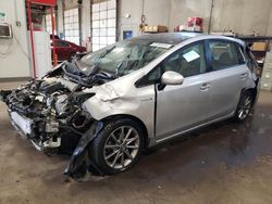 Salvage cars for sale from Copart Blaine, MN: 2016 Toyota Prius V