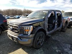 Salvage cars for sale from Copart Windsor, NJ: 2022 Ford F150 Supercrew