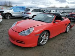 Salvage cars for sale from Copart Arlington, WA: 2003 Porsche Boxster S