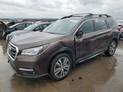 Salvage cars for sale from Copart Grand Prairie, TX: 2021 Subaru Ascent Limited