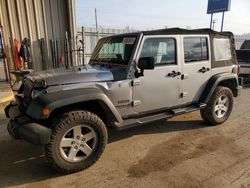 Jeep salvage cars for sale: 2016 Jeep Wrangler Unlimited Sport