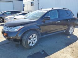 Nissan Murano salvage cars for sale: 2007 Nissan Murano SL