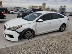 Salvage cars for sale at New Orleans, LA auction: 2017 Hyundai Sonata SE