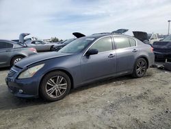 Infiniti G37 salvage cars for sale: 2012 Infiniti G37 Base