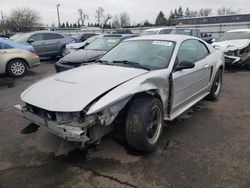 Salvage cars for sale at Woodburn, OR auction: 2003 Ford Mustang