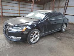 Salvage cars for sale from Copart Bowmanville, ON: 2015 Volkswagen Passat SEL