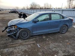 Salvage cars for sale at London, ON auction: 2017 Volkswagen Jetta S