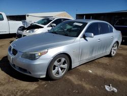 BMW Vehiculos salvage en venta: 2007 BMW 525 I