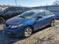 Salvage cars for sale from Copart York Haven, PA: 2014 Honda Civic LX