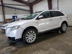 Salvage cars for sale at West Mifflin, PA auction: 2013 Lincoln MKX