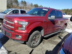 Ford salvage cars for sale: 2016 Ford F150 Supercrew