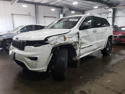 Salvage cars for sale at Ham Lake, MN auction: 2021 Jeep Grand Cherokee Limited