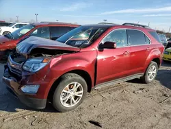 Chevrolet Equinox lt salvage cars for sale: 2016 Chevrolet Equinox LT