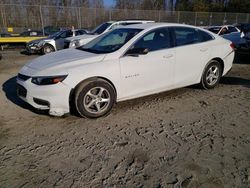 Salvage cars for sale at Waldorf, MD auction: 2016 Chevrolet Malibu LS