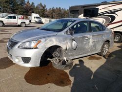 Salvage cars for sale at Eldridge, IA auction: 2015 Nissan Sentra S