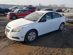 Salvage cars for sale from Copart Kansas City, KS: 2012 Chevrolet Cruze LS