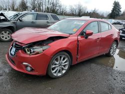 Salvage cars for sale from Copart Portland, OR: 2014 Mazda 3 Grand Touring