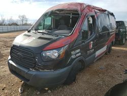 Salvage cars for sale at Oklahoma City, OK auction: 2017 Ford Transit T-250